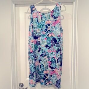 Women's Lilly Pulitzer Kristen Swing Dress Looking Sharp Size XXL